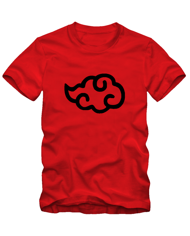 Marškinėliai Naruto cloud Marškinėliai Naruto cloud